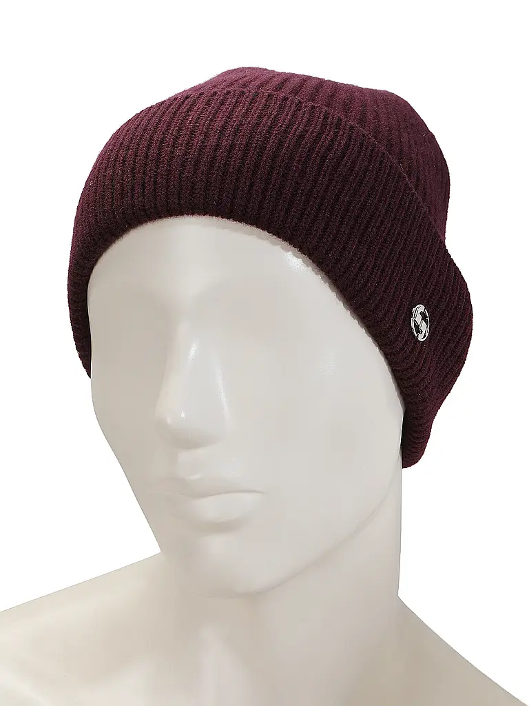 COMMA | Bonnet - Tuque | dunkelrot