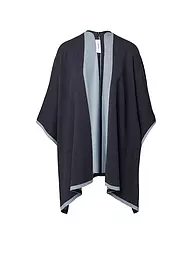 COMMA | Cape - Poncho | Bleu foncé