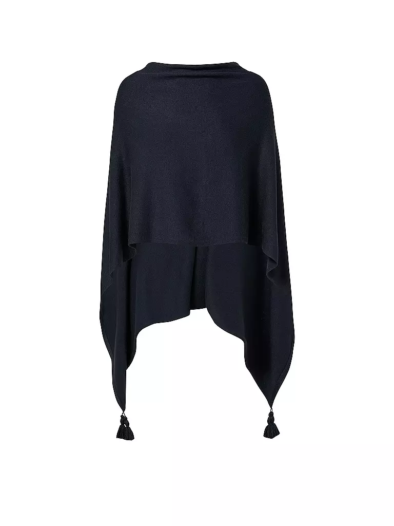 COMMA | Cape - Poncho | dunkelblau