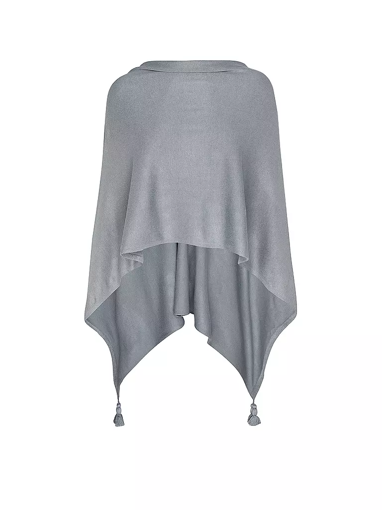 COMMA | Cape - Poncho | grau