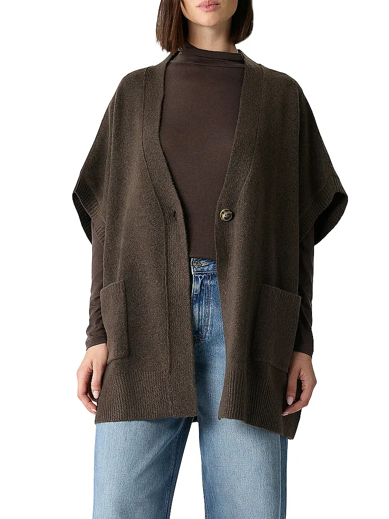 COMMA | Cardigan | Marron