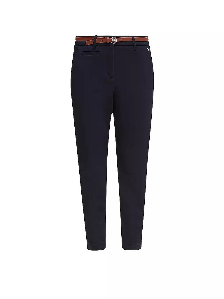 COMMA | Chino 7/8 | dunkelblau