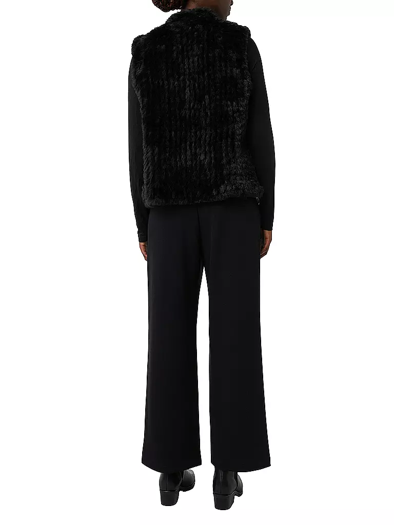 COMMA | Gilet aspect fourrure | 