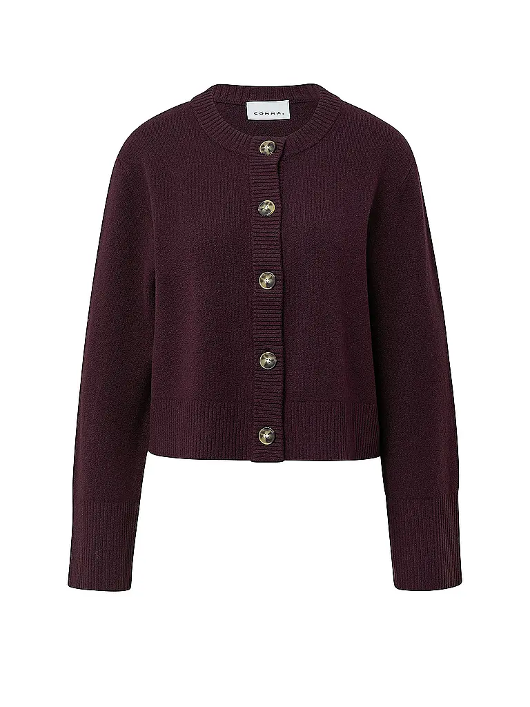 COMMA | Gilet en tricot | dunkelrot