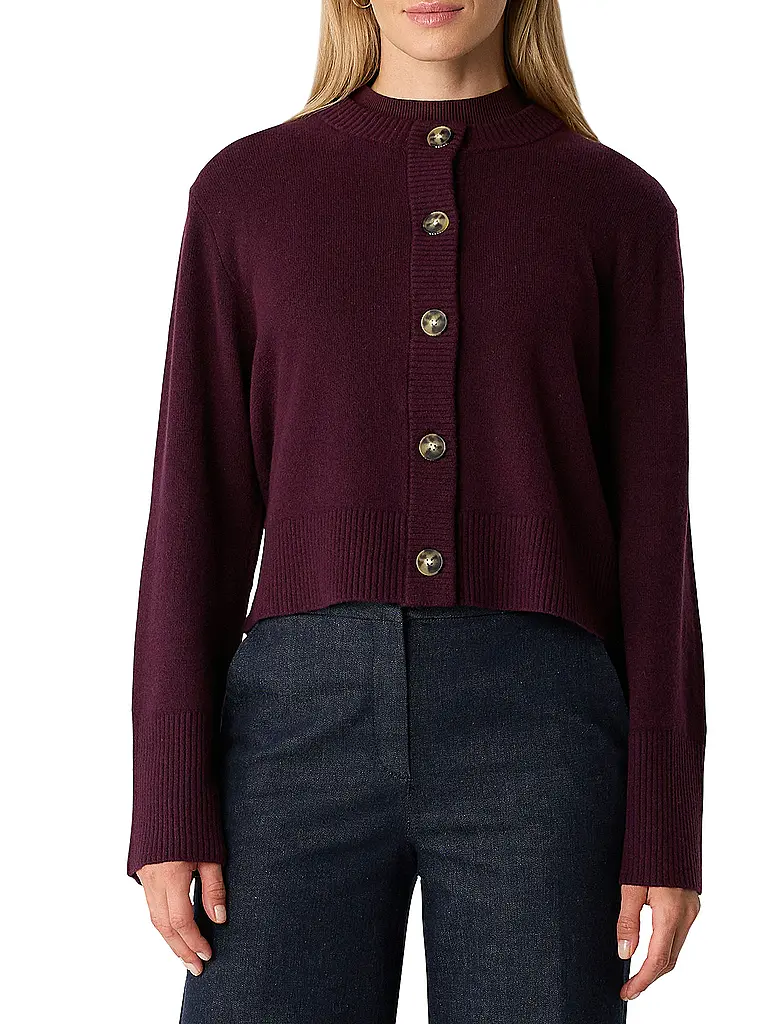 COMMA | Gilet en tricot | dunkelrot