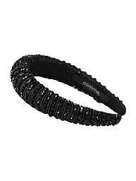 COMMA | Serre-tête avec perles décoratives | Noir