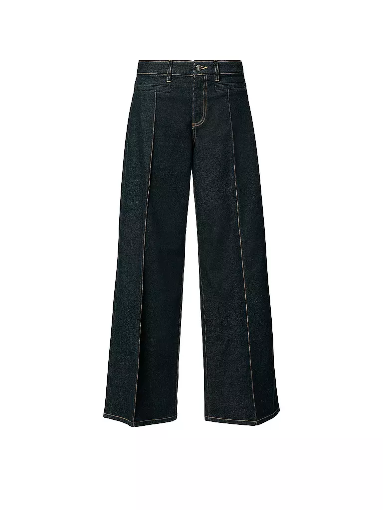 COMMA | Jeans Coupe Large | dunkelblau