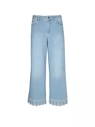 COMMA | Jeans Wide Leg 7/8 | Bleu