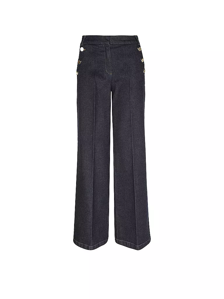 COMMA | Jeans Wide Leg | Bleu foncé