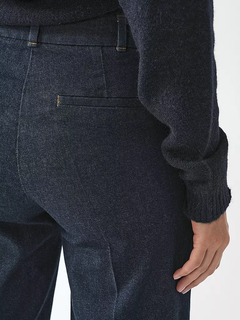 COMMA | Jeans Wide Leg | Bleu foncé