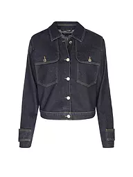 COMMA | Jeansjacke | Bleu foncé