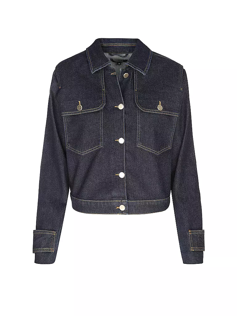 COMMA | Jeansjacke | Bleu foncé