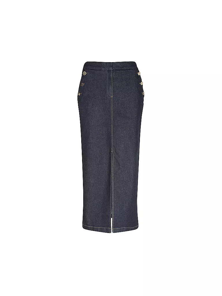 COMMA | Jeansrock | Bleu foncé