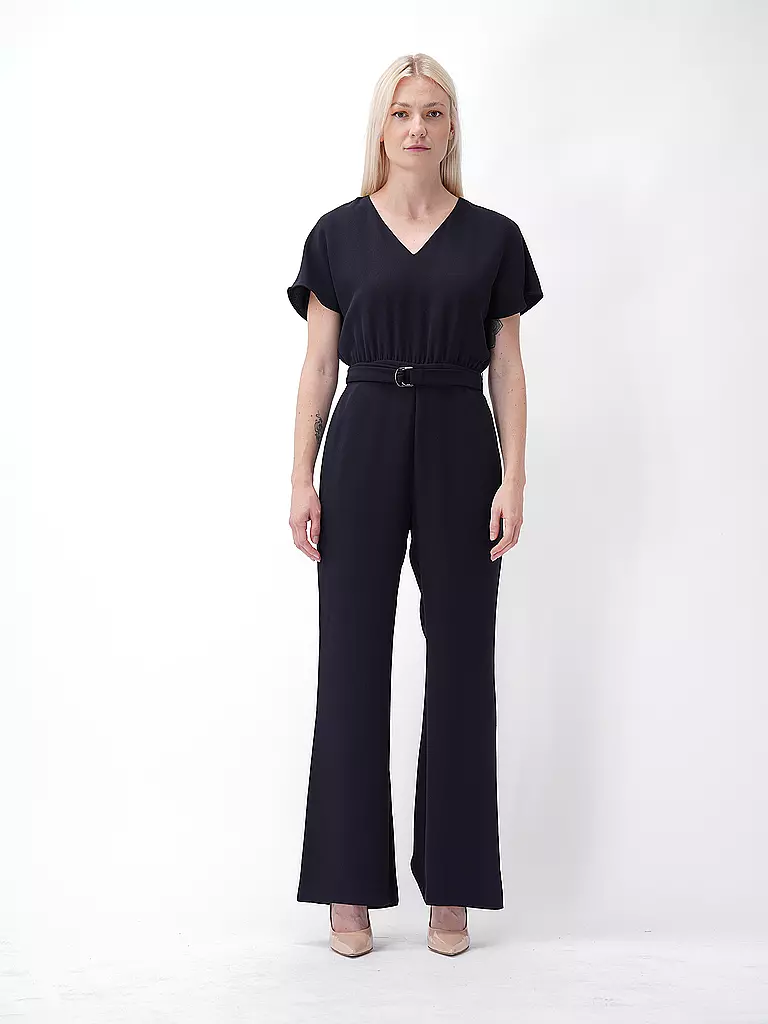 COMMA | Jumpsuit | Bleu foncé