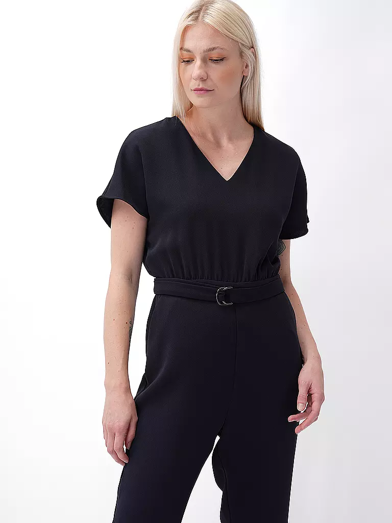 COMMA | Jumpsuit | Bleu foncé