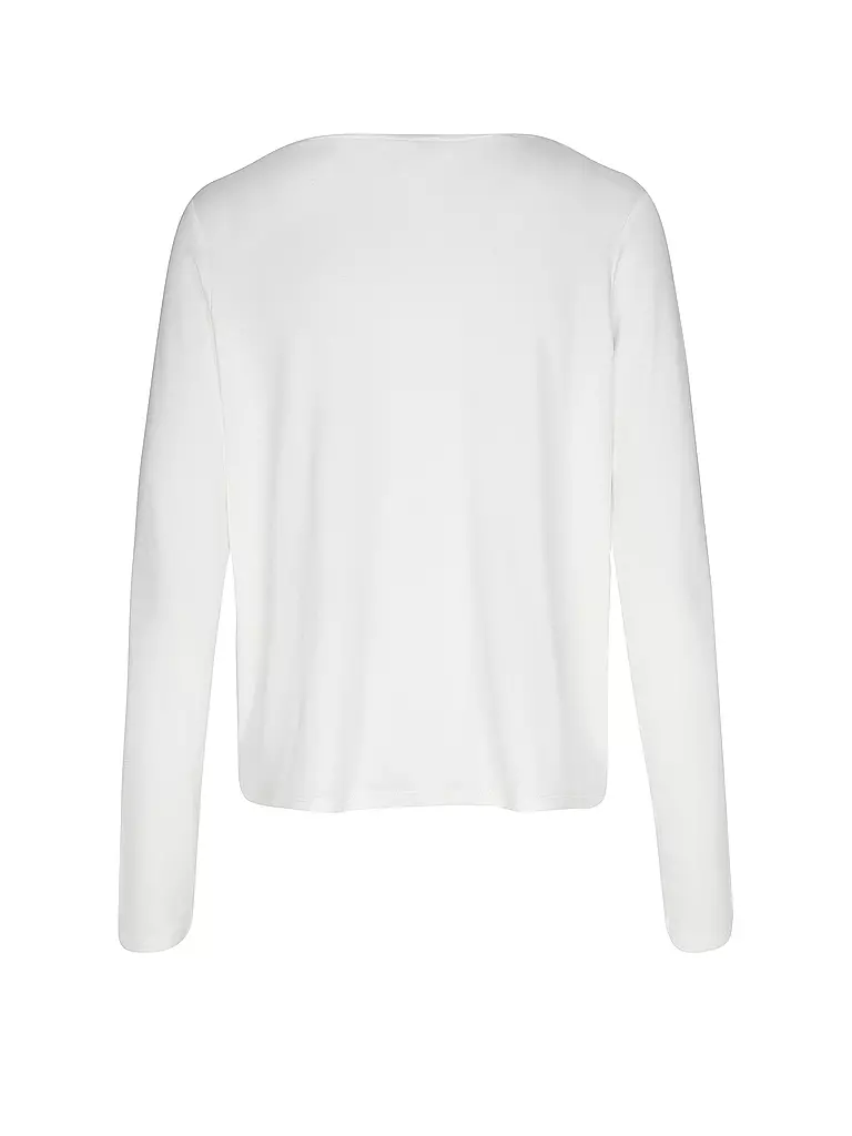 COMMA | Langarmshirt | Blanc