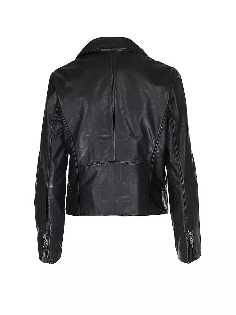 COMMA | Lederjacke | Noir