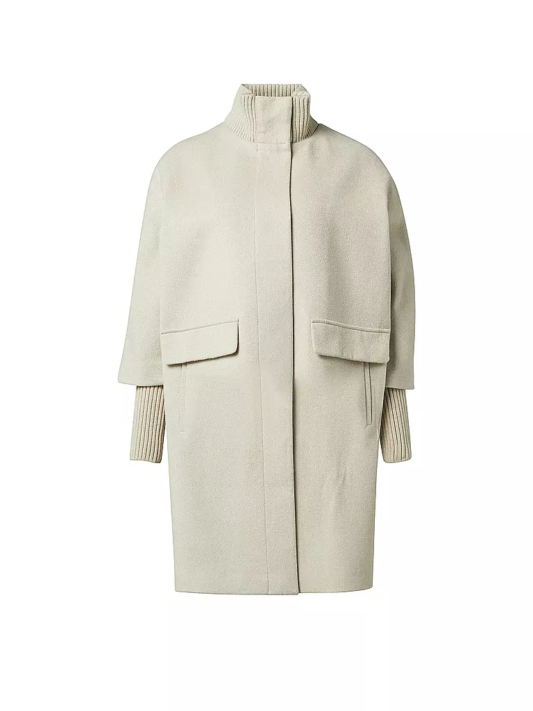 COMMA | Manteau en laine | beige