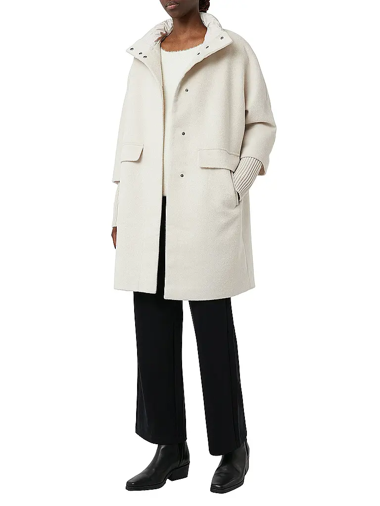 COMMA | Manteau en laine | beige