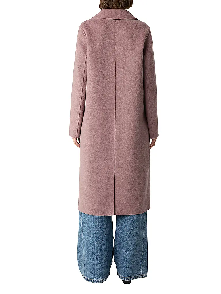 COMMA | Manteau en laine | Lilas