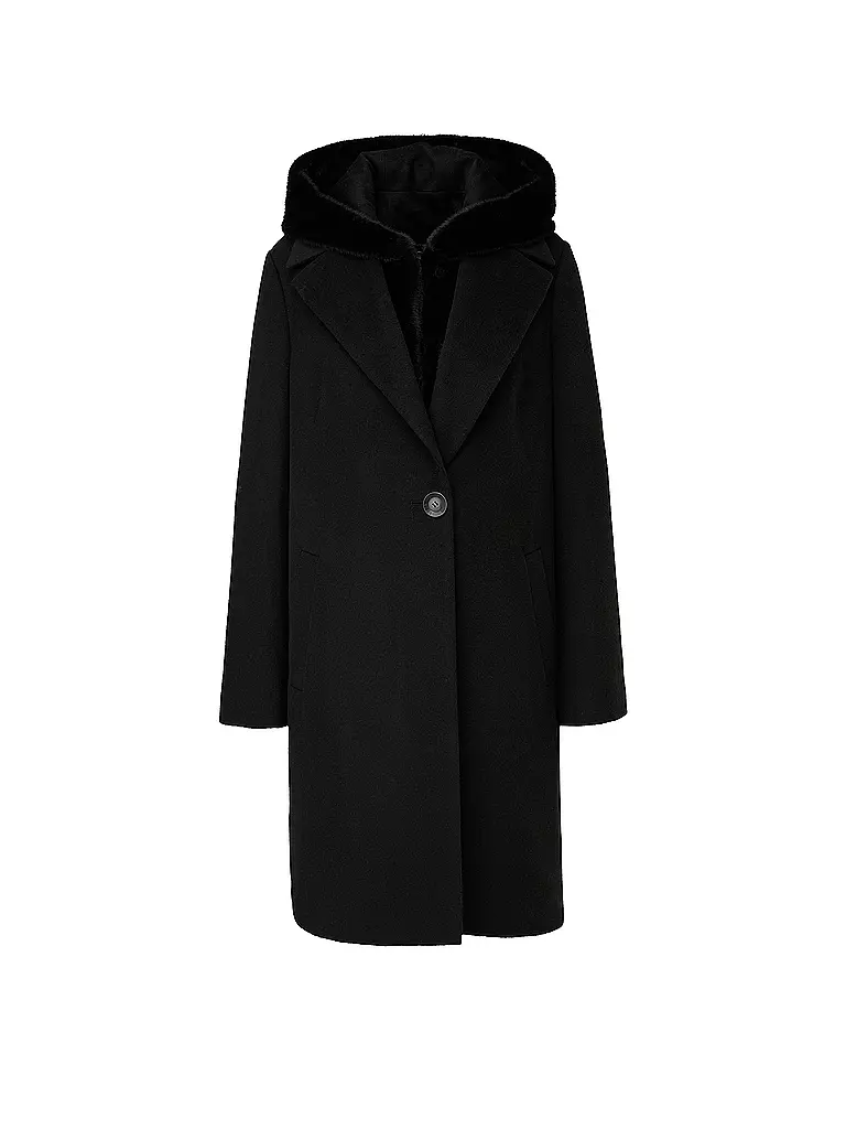 COMMA | Mantel | Noir