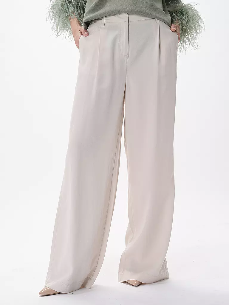 COMMA | Marlenehose  | Crème