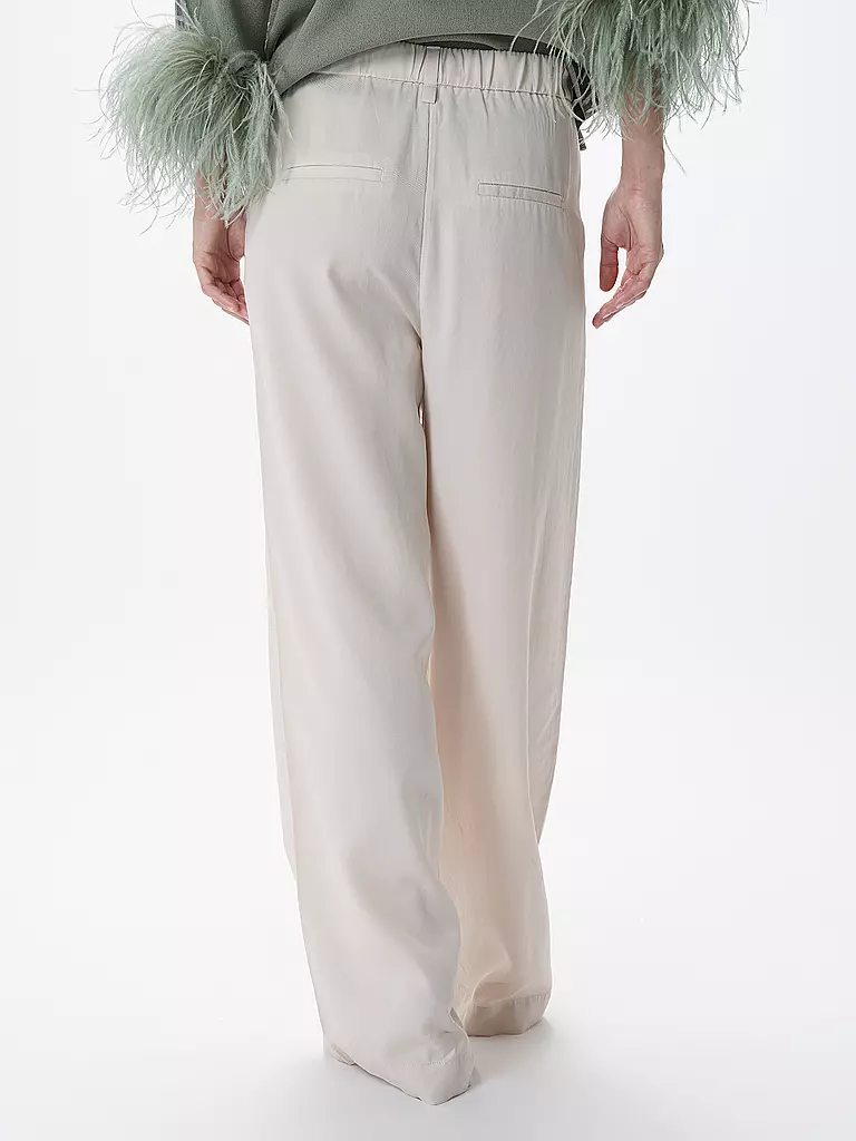 COMMA | Marlenehose  | Crème