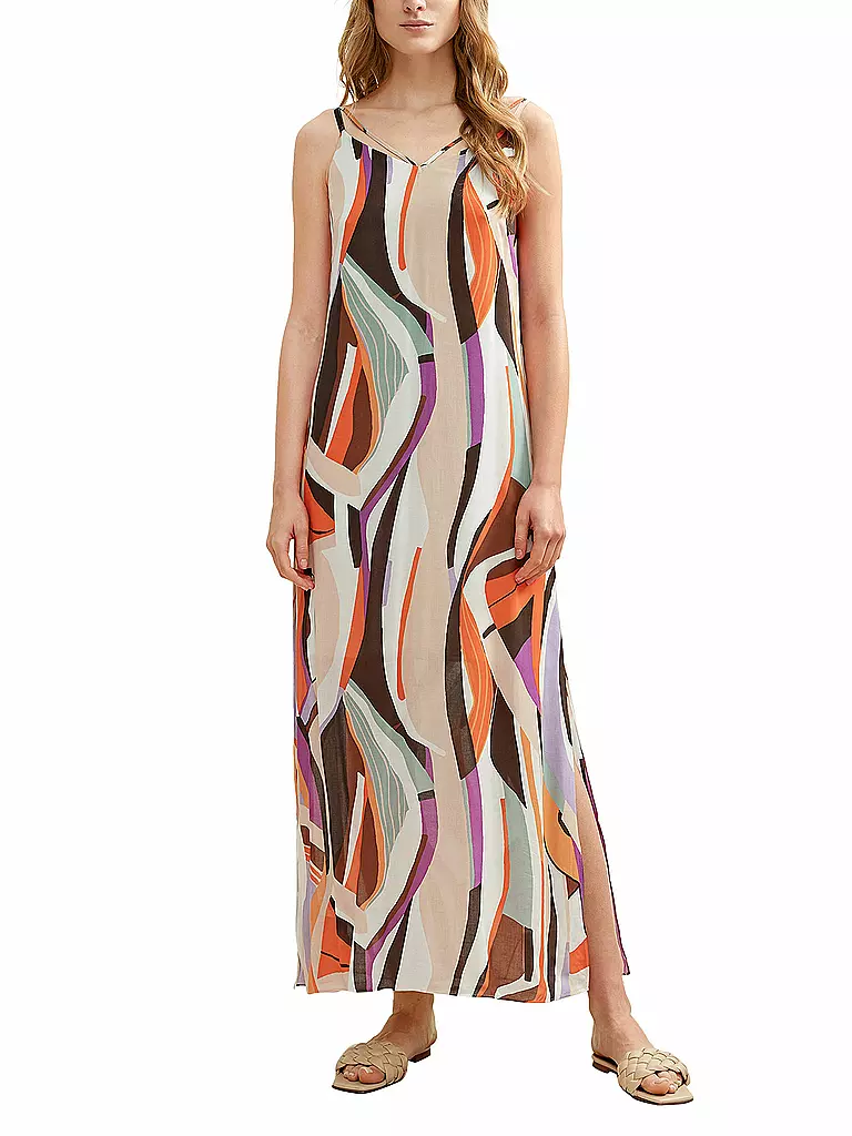 COMMA | Maxikleid  | Camel