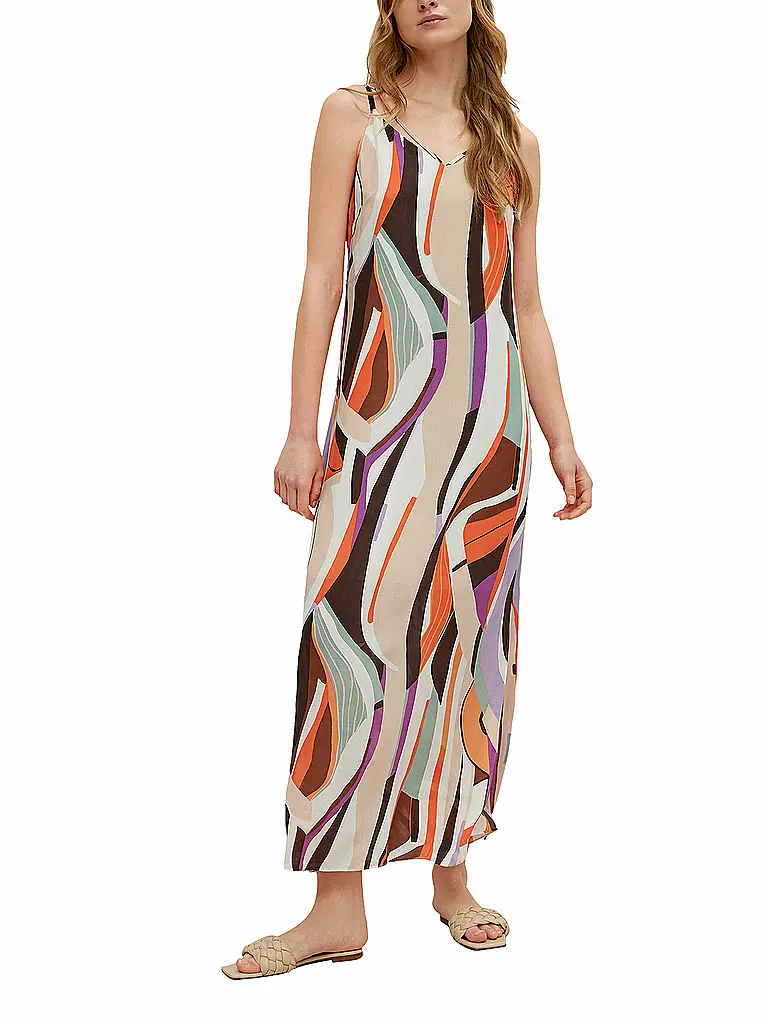 COMMA | Maxikleid  | Camel