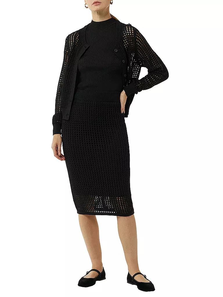 COMMA | Midi-jupe | Noir