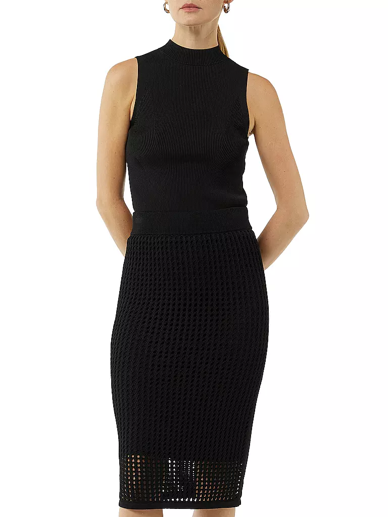 COMMA | Midi-jupe | Noir