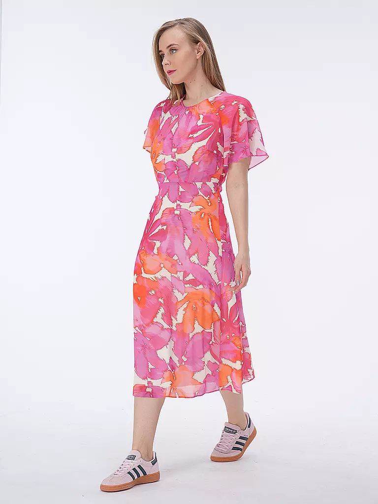 COMMA | Midikleid | Rose vif