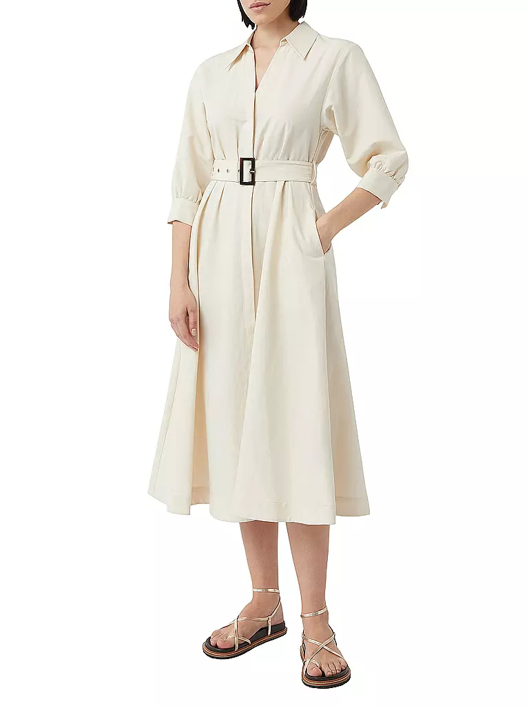 COMMA | Midikleid | beige