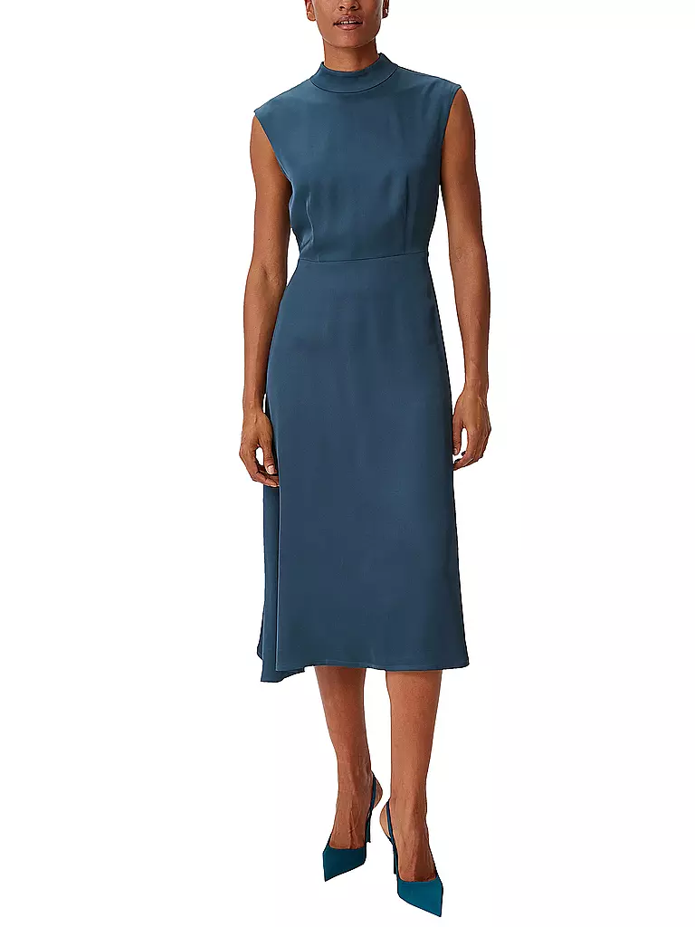 COMMA | Midikleid | Pétrole