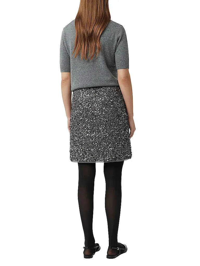 COMMA | Mini-jupe | Gris