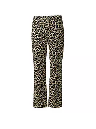 COMMA | Pantalon évasé 7/8 | Camel