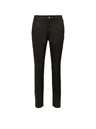 COMMA | Pantalon aspect cuir | Marron