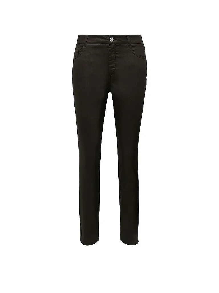 COMMA | Pantalon aspect cuir | braun