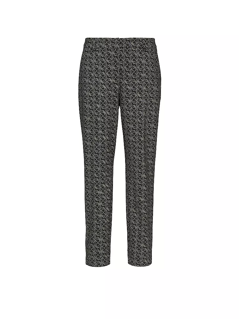 COMMA | Pantalon de tailleur 7/8 | schwarz