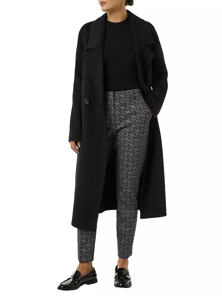 COMMA | Pantalon de tailleur 7/8 | schwarz