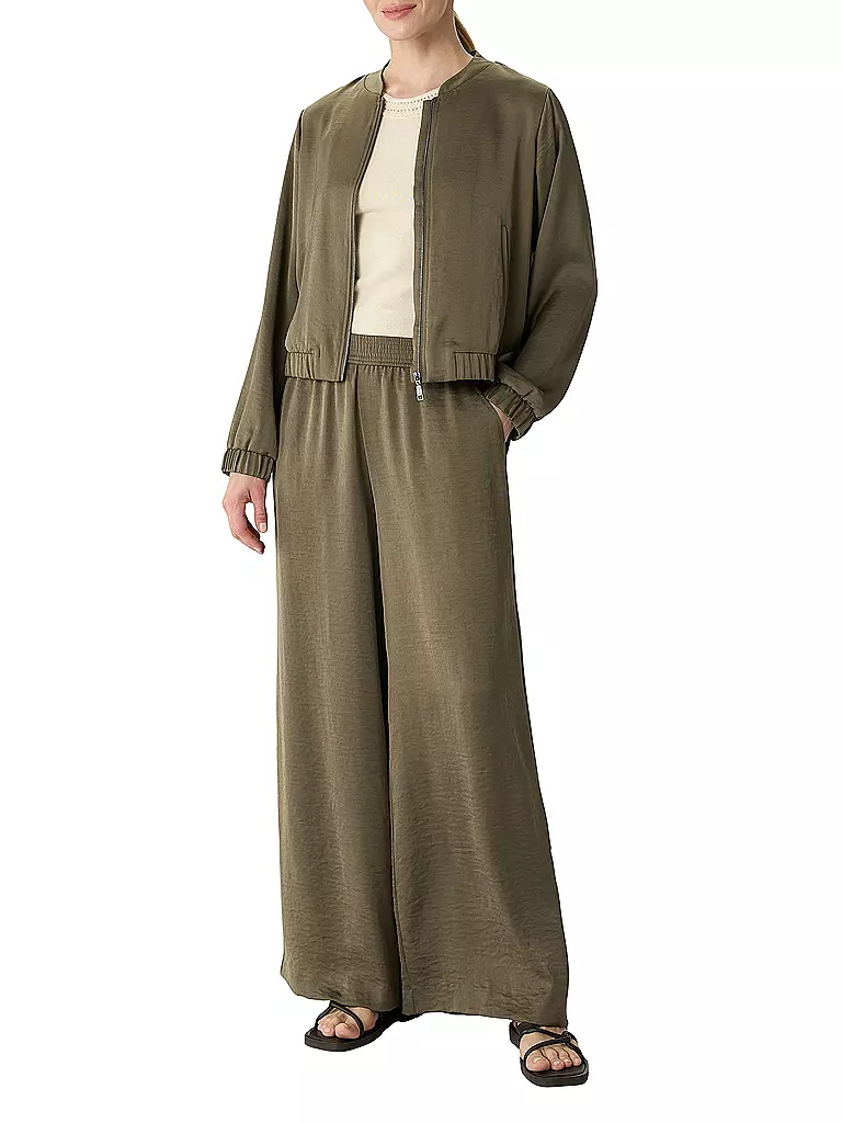 COMMA | Pantalon Marlene | Olive