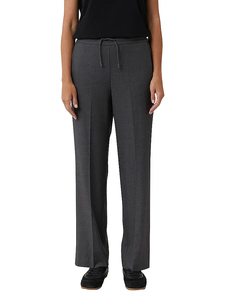COMMA | Pantalon Marlene | schwarz
