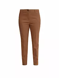 COMMA | Pantalon slim 7/8 | Marron