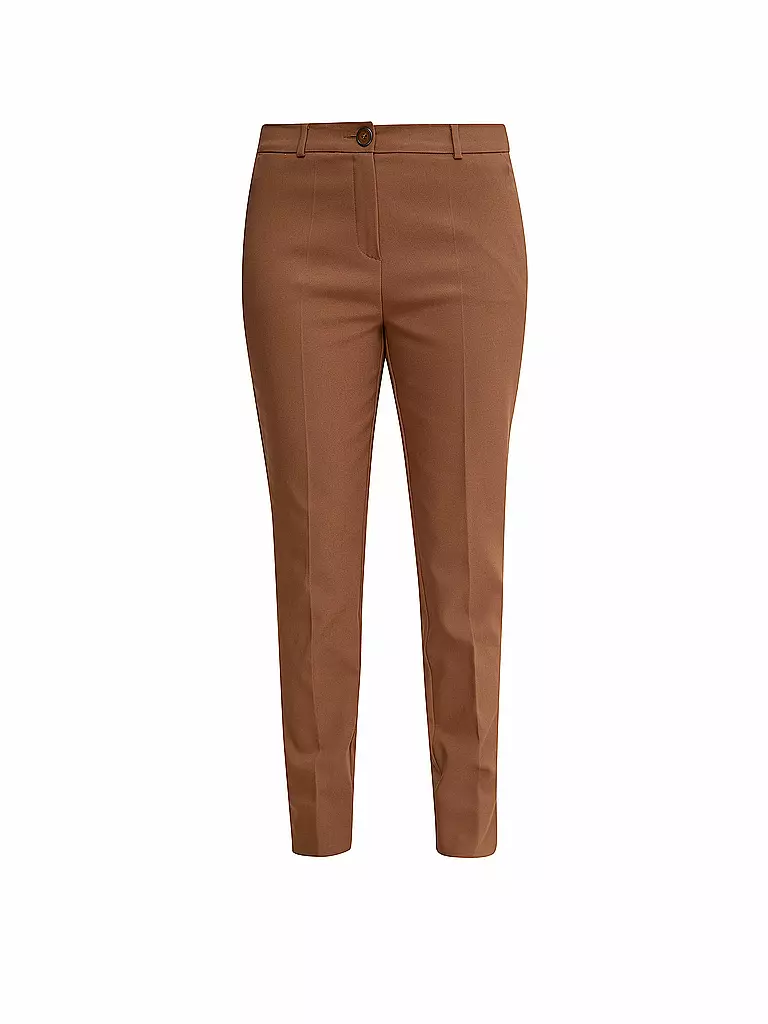 COMMA | Pantalon Slim Fit 7/8 | braun