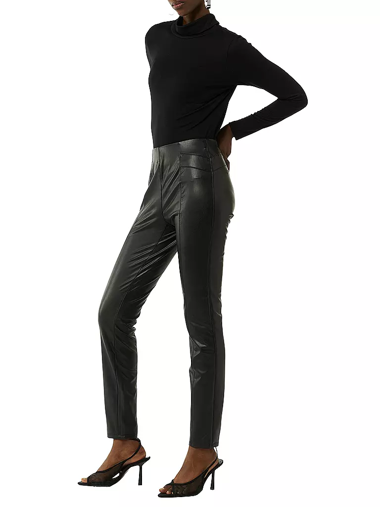 COMMA | Pantalon Slim Fit | schwarz