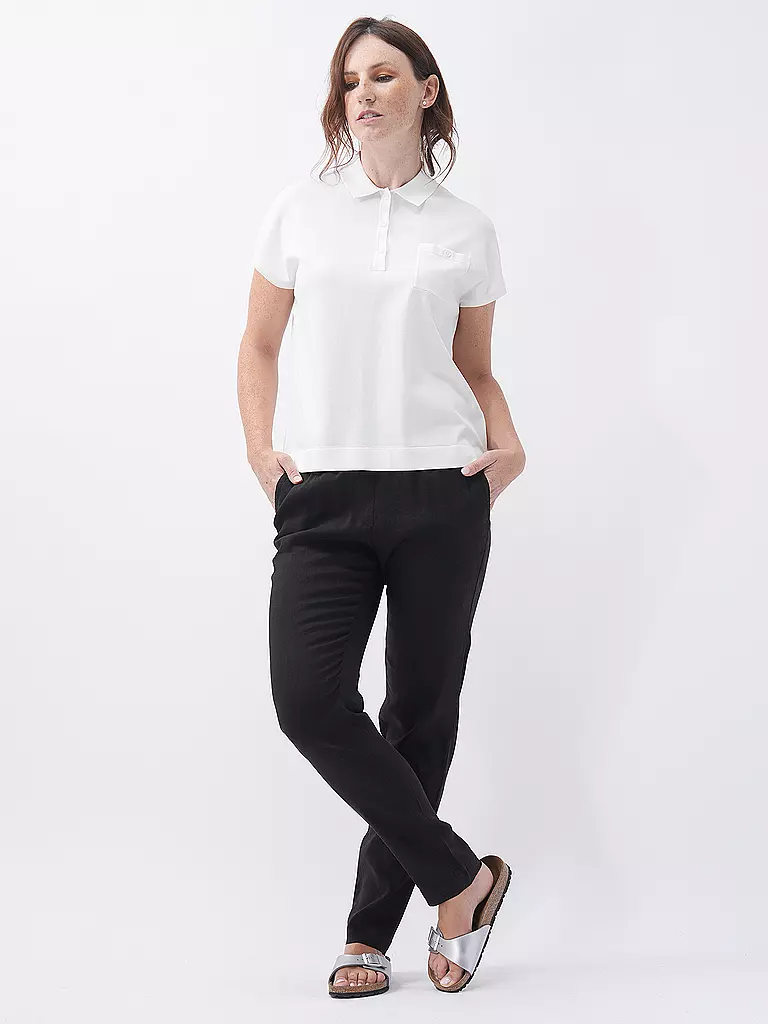 COMMA | Poloshirt | Blanc