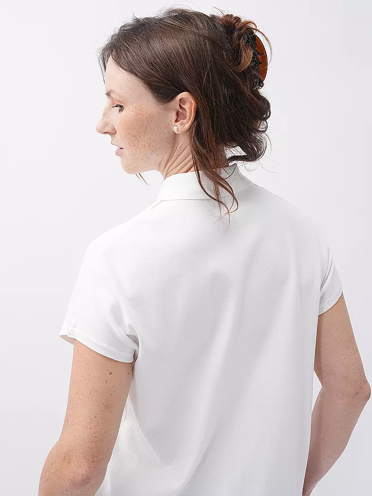 COMMA | Poloshirt | Blanc