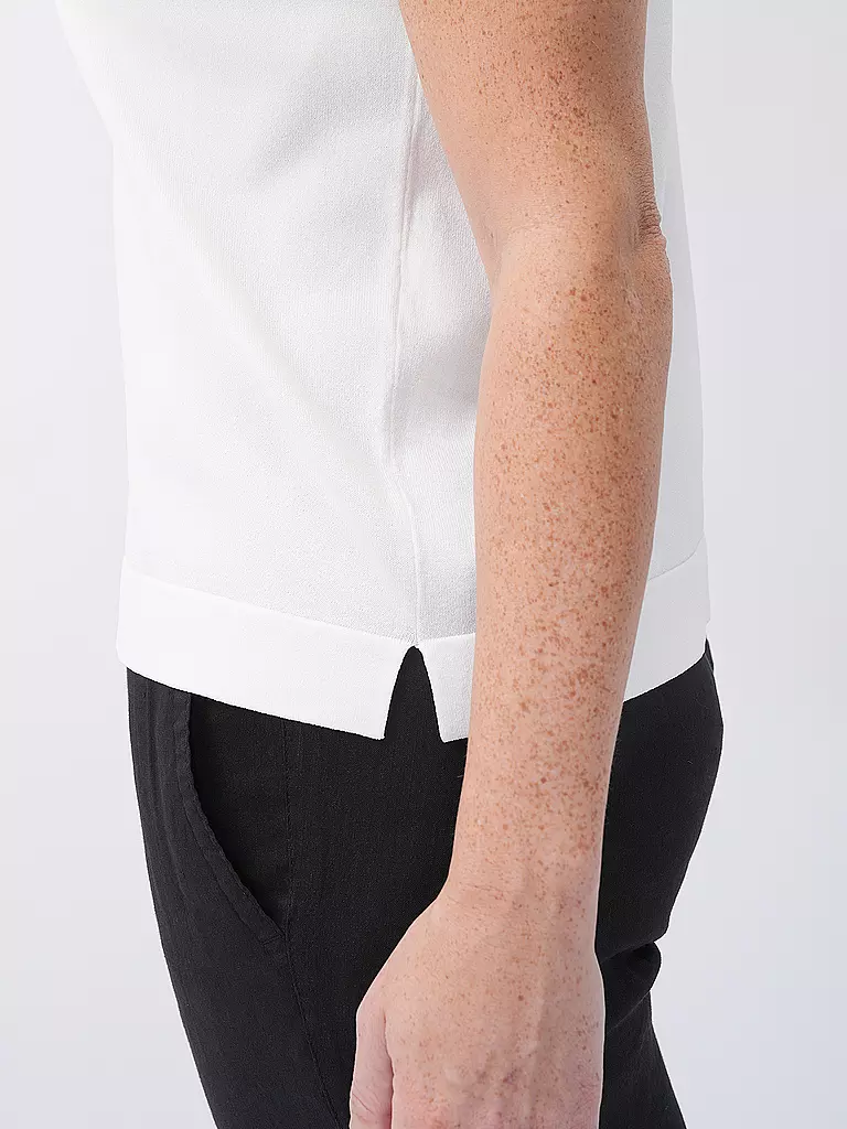 COMMA | Poloshirt | Blanc