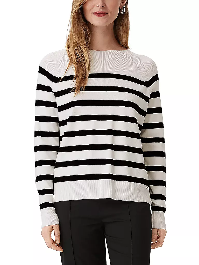 COMMA | Pullover  | Blanc