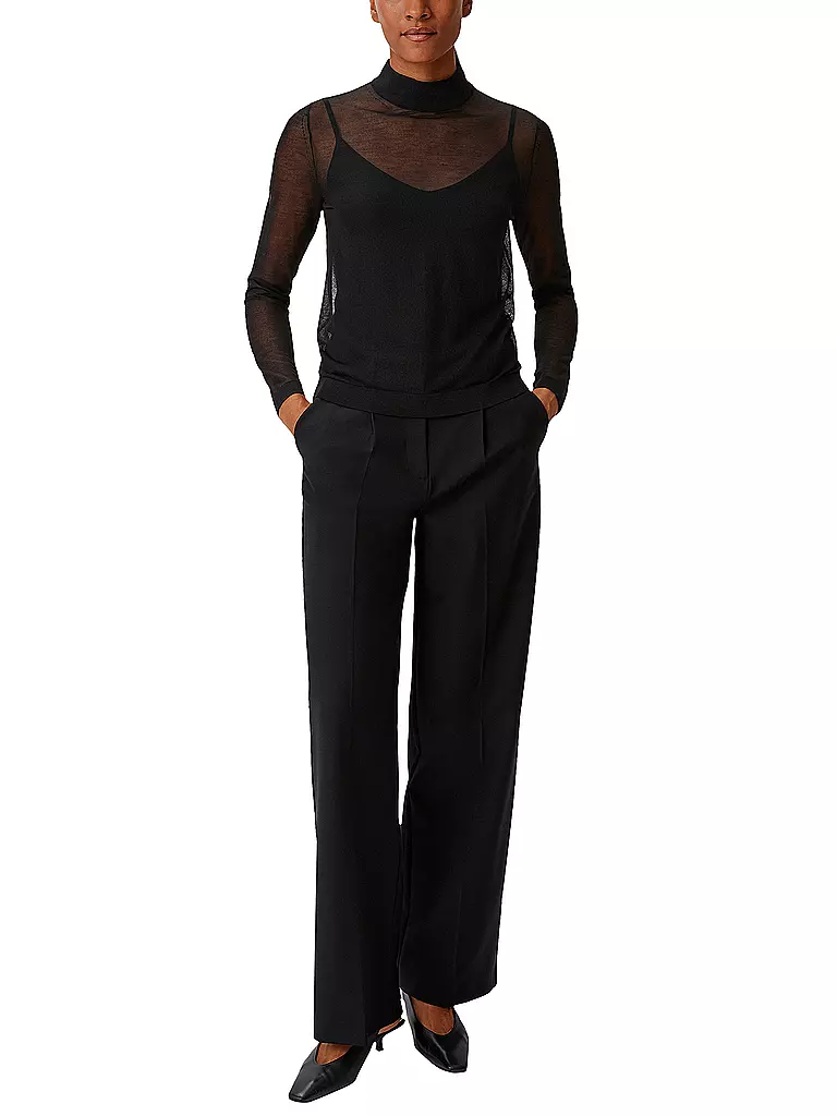 COMMA | Pullover | Noir